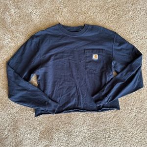 Cropped Carhartt Long Sleeve Shirt